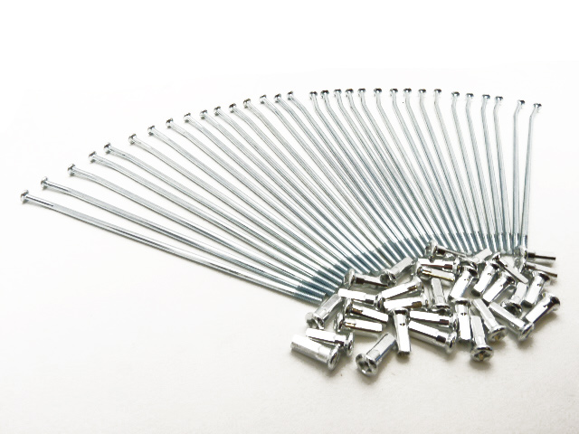 Pitbike drát s niplem pro kolo 16palců – 32ks Stomp, DemonX, WPB