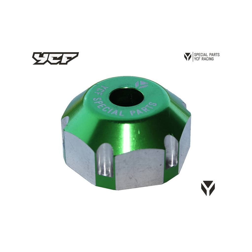 Matice krku řízení zelená pitbike YCF