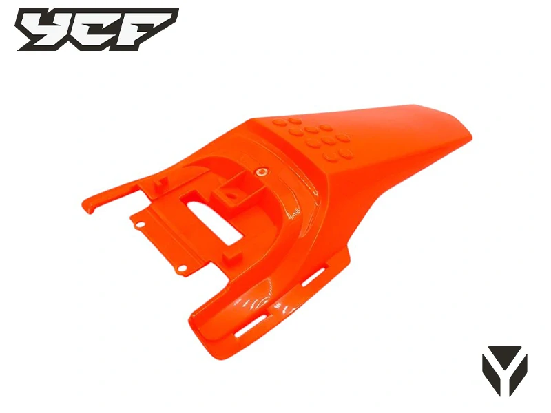 YCF zadní blatník (LITE/START 2007-2020, PILOT 2007-2015/FACTORY 2007-2015) oranžový