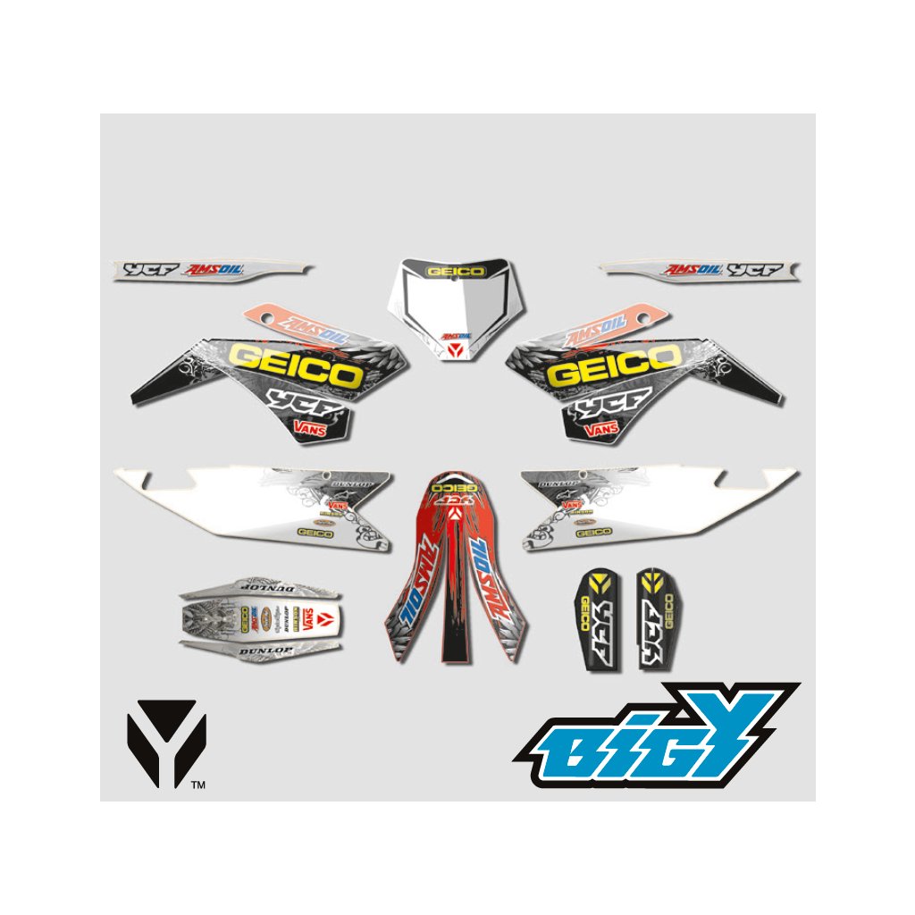 Sada polepů pitbike YCF BIGY