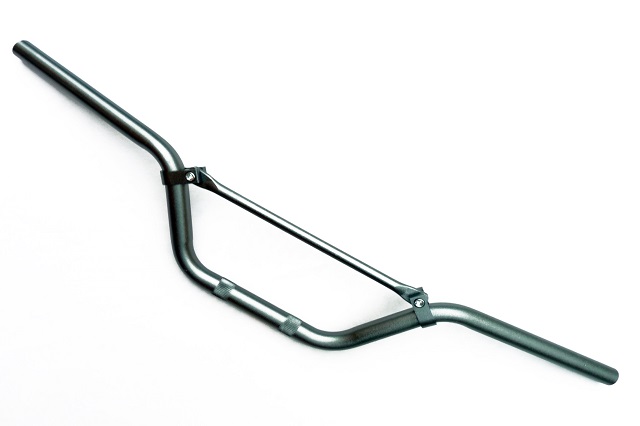 pitbike řídítka s hrazdou – titanium