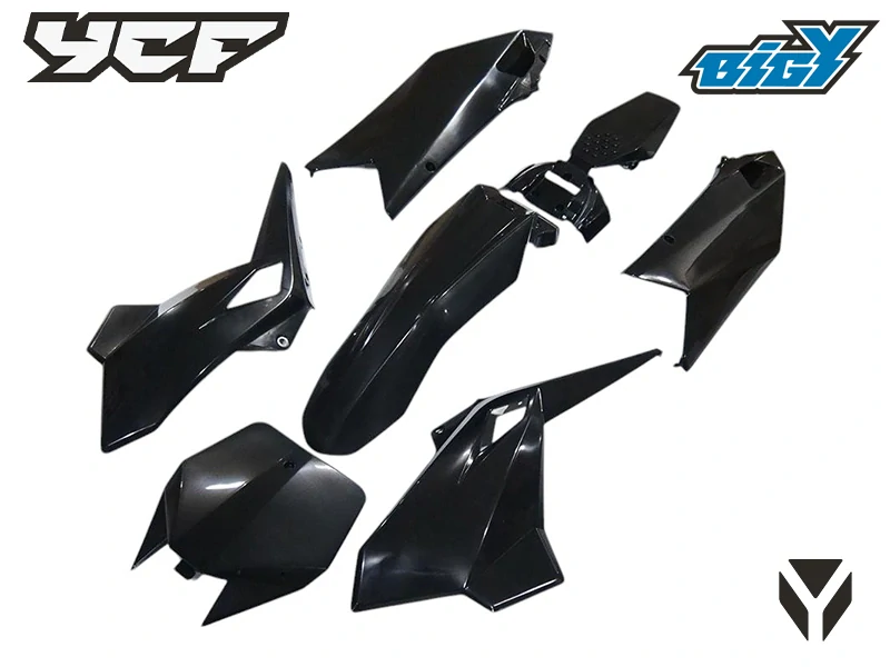 YCF sada plastů BIGY černá