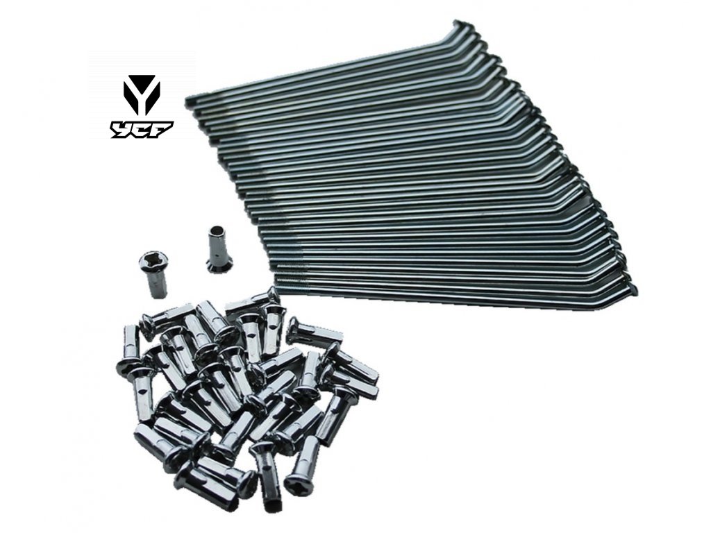 Drát s niplem pro kola 14' (24x147mm+8x150mm) pitbike YCF