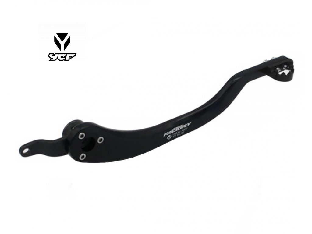 Brzdový CNC pedál černý pitbike YCF