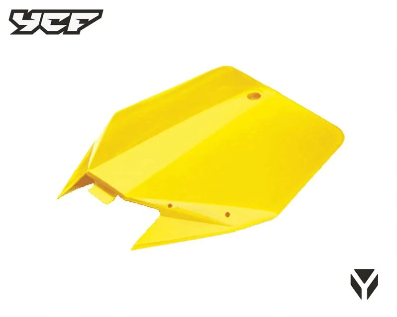 YCF přední tabulka LITE/START/PILOT žlutá