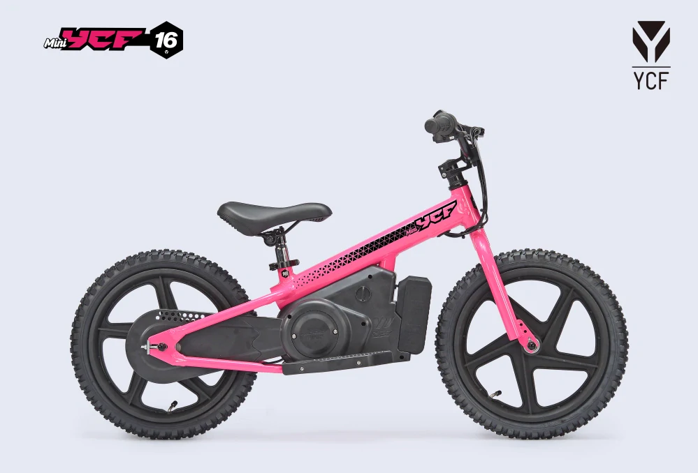 e-odrážedlo YCF MINI 16 růžové