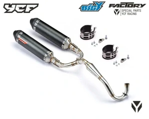 YCF kompletní dualní výfuk FACTORY BIGY