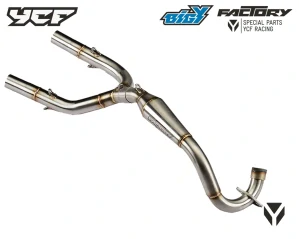 YCF duální kompletní výfukové potrubí FAKTORY BIGY