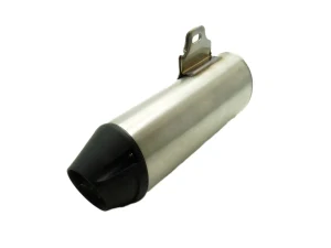 pitbike koncovka výfuku oválná 38mm levá WPB BEAST 212