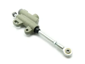 pitbike zadní brzdová pumpa, stříbrná – táhlo 9cm WPB