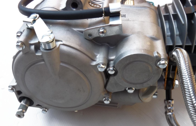 pitbike motor Zongshen 125 s olejovým chladičem a filtrem a s příslušenstvím