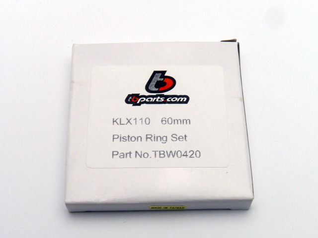 TB pístní kroužky na píst průměr 60 mm