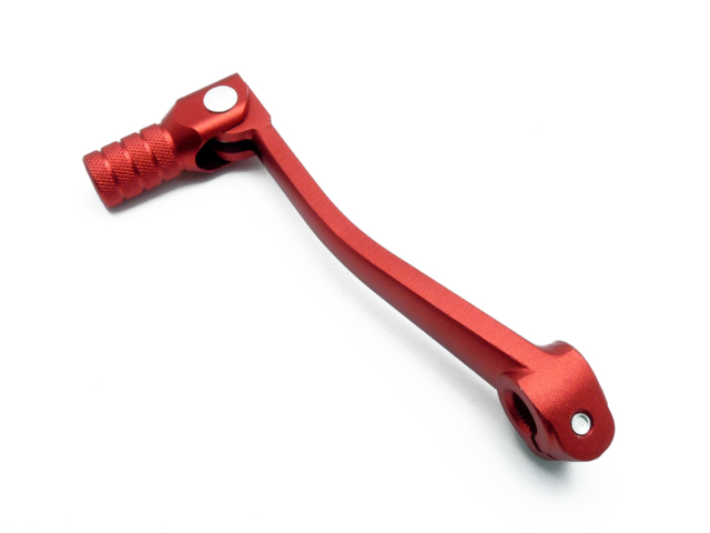 pitbike řadící páka CNC červená Stomp, DemonX, WPB