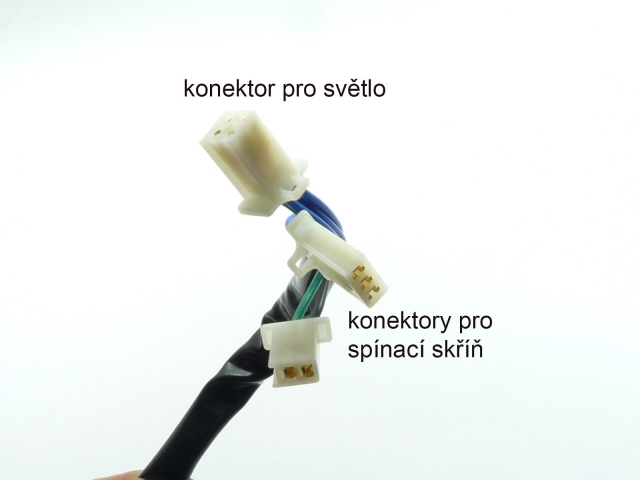 pitbike hlavní kabeláž pro motor pro motory s el. startérem