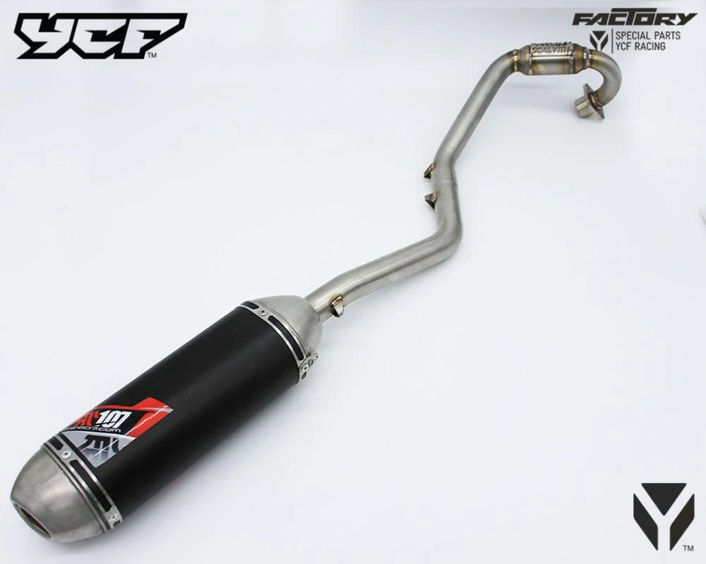 YCF kompletní výfuk Scalvini Alu Inox PILOT