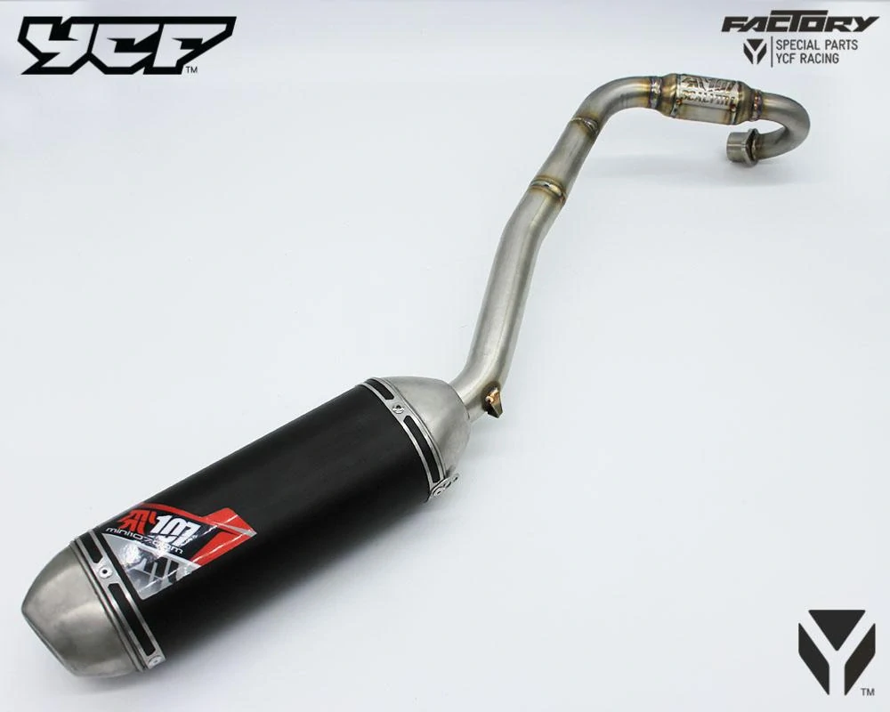 YCF kompletní výfuk Scalvini Alu Inox START