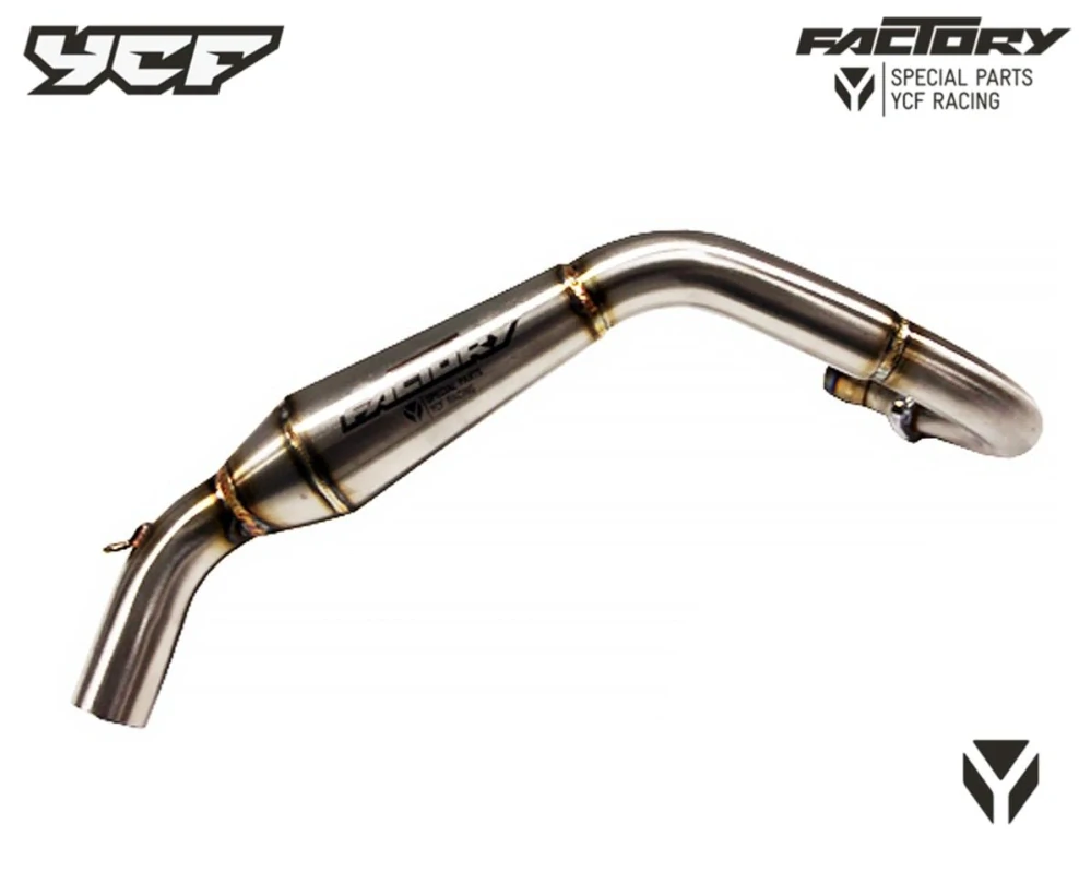 YCF přední výfukové potrubí FACTORY SP