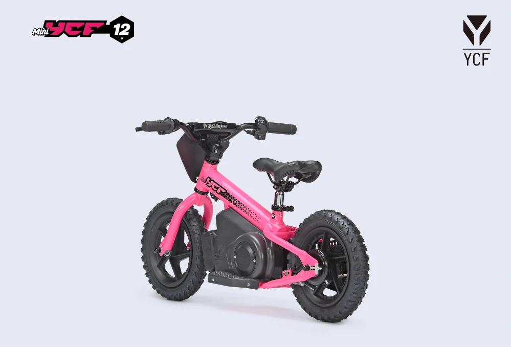 e-odrážedlo YCF MINI 12 růžové