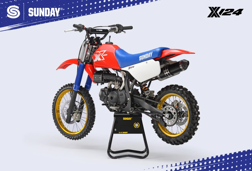 PITBIKE YCF SUNDAY X124 červená MY26