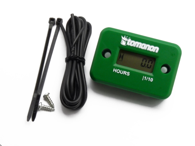 pitbike motohodiny Tomanon – zelené