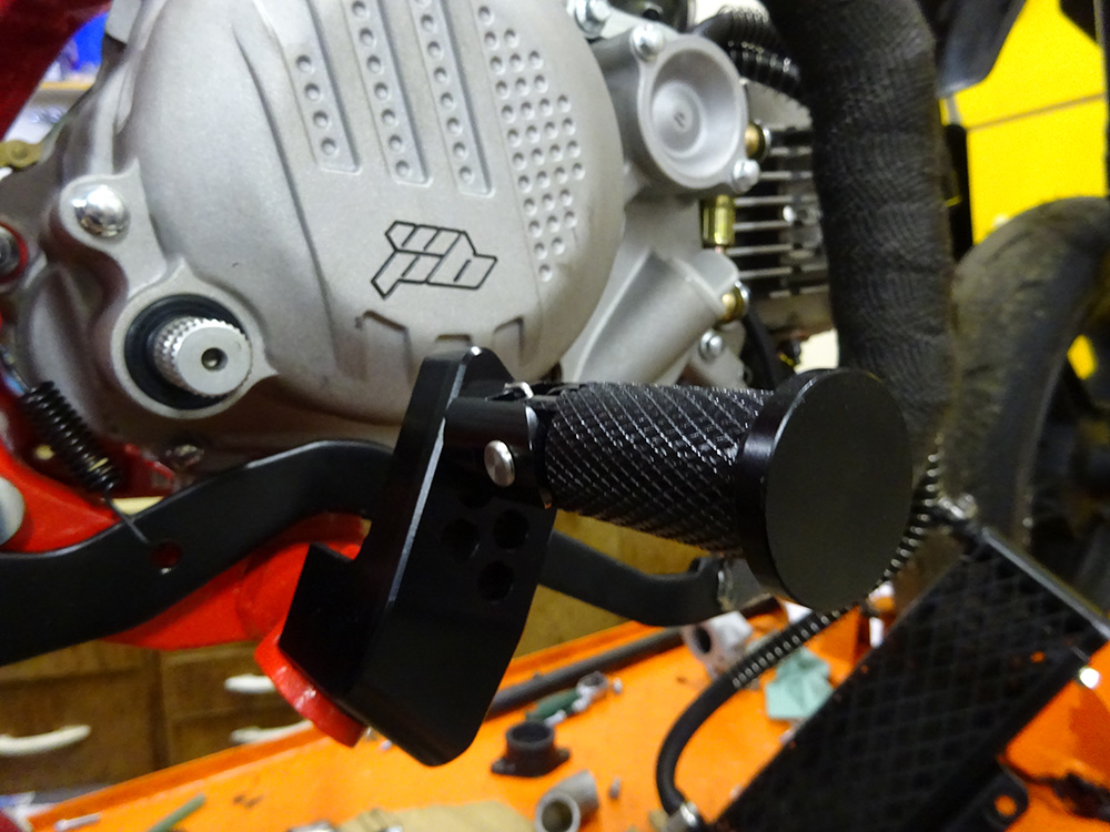 YCF motárd přepákování