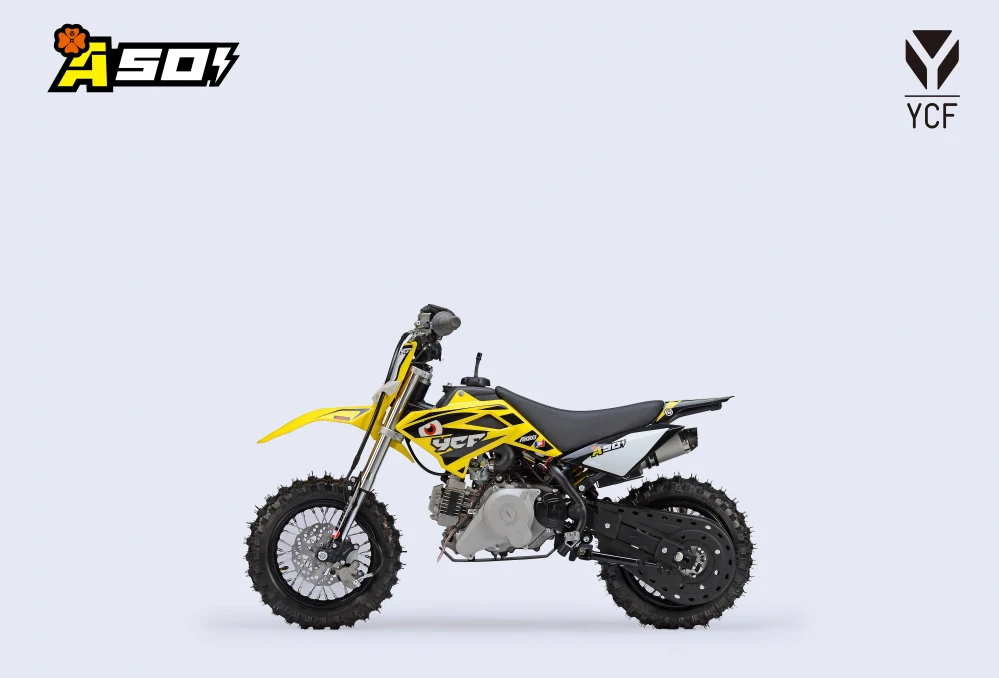 Pitbike YCF 50A žlutá