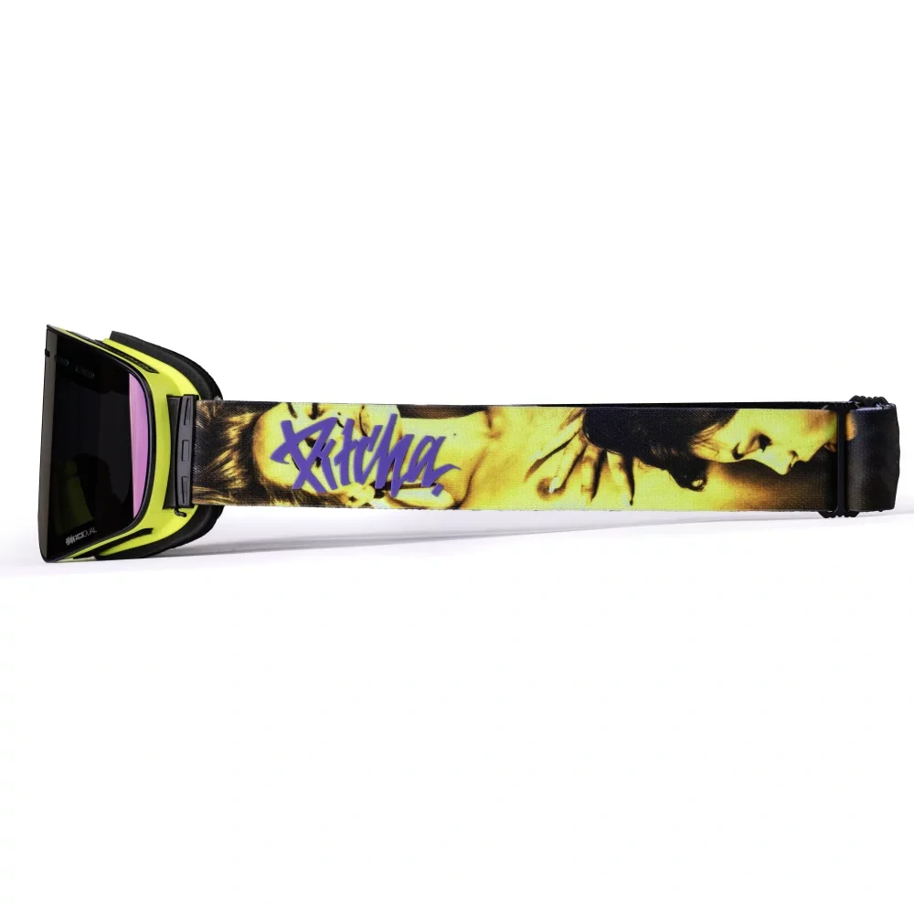 lyžařské brýle Pitcha XC3 porn4 glitter / purple mirrored