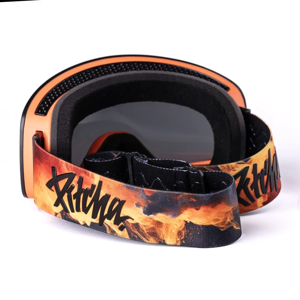 lyžařské brýle Pitcha XC3 fire orange / black