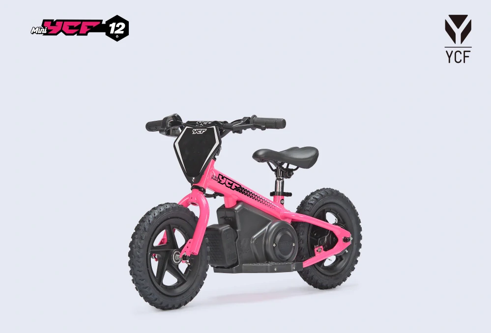 e-odrážedlo YCF MINI 12 růžové