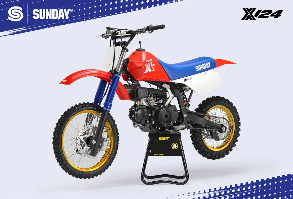 PITBIKE YCF SUNDAY X124 červená MY26