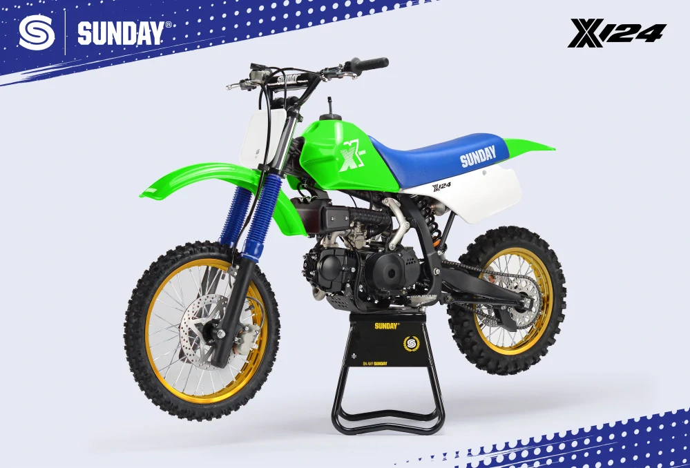 PITBIKE YCF SUNDAY X124 zelená MY26