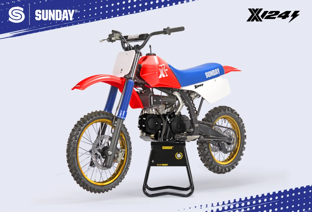 PITBIKE YCF SUNDAY X124SE červená MY26