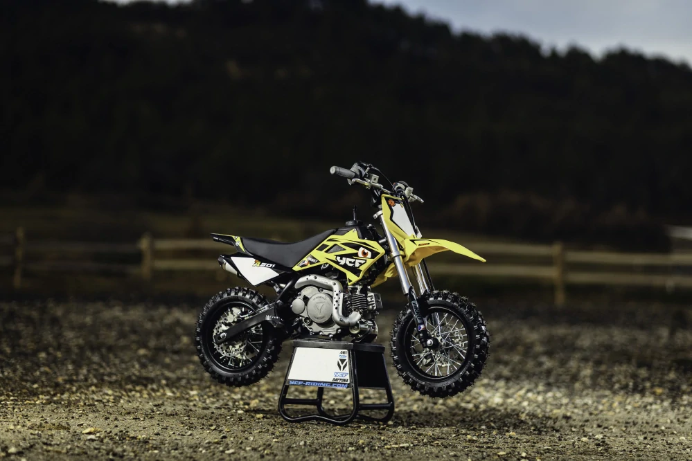 Pitbike YCF 50A žlutá