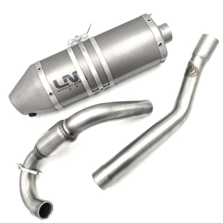 LM T7 Titanium laděný výfuk a svody CRF