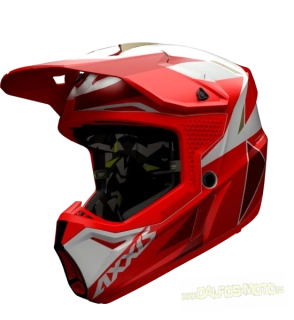 Motokrosová helma AXXIS WOLF bandit b5 matt red