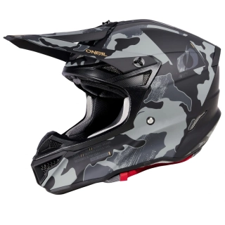 Oneal MX helma 5ser Camo šedá
