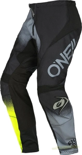 Kalhoty O´Neal Element RACEWEAR šedý/neon