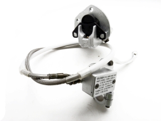 pitbike přední brzda komplet Stomp, DemonX, WPB stříbrná