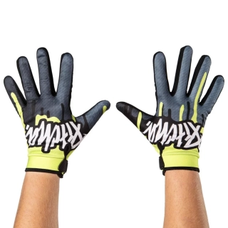moto rukavice Pitcha DRIPP fluo/black