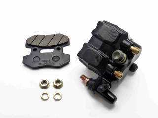 pitbike přední dvoupístkový brzdový třmen Stomp,DemonX, WPB, černý