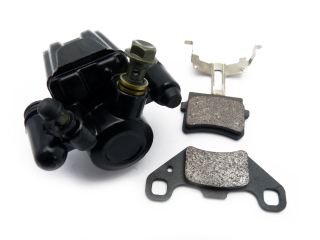 pitbike přední jednopístkový brzdový třmen Stomp, DemonX, WPB, černý