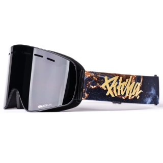 lyžařské brýle Pitcha XC3 gold lava / black