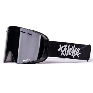 lyžařské brýle Pitcha XC3 black wave / black