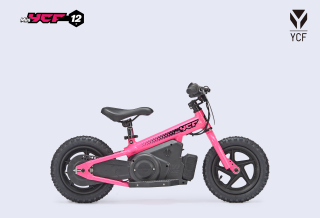 e-odrážedlo YCF MINI 12 růžové